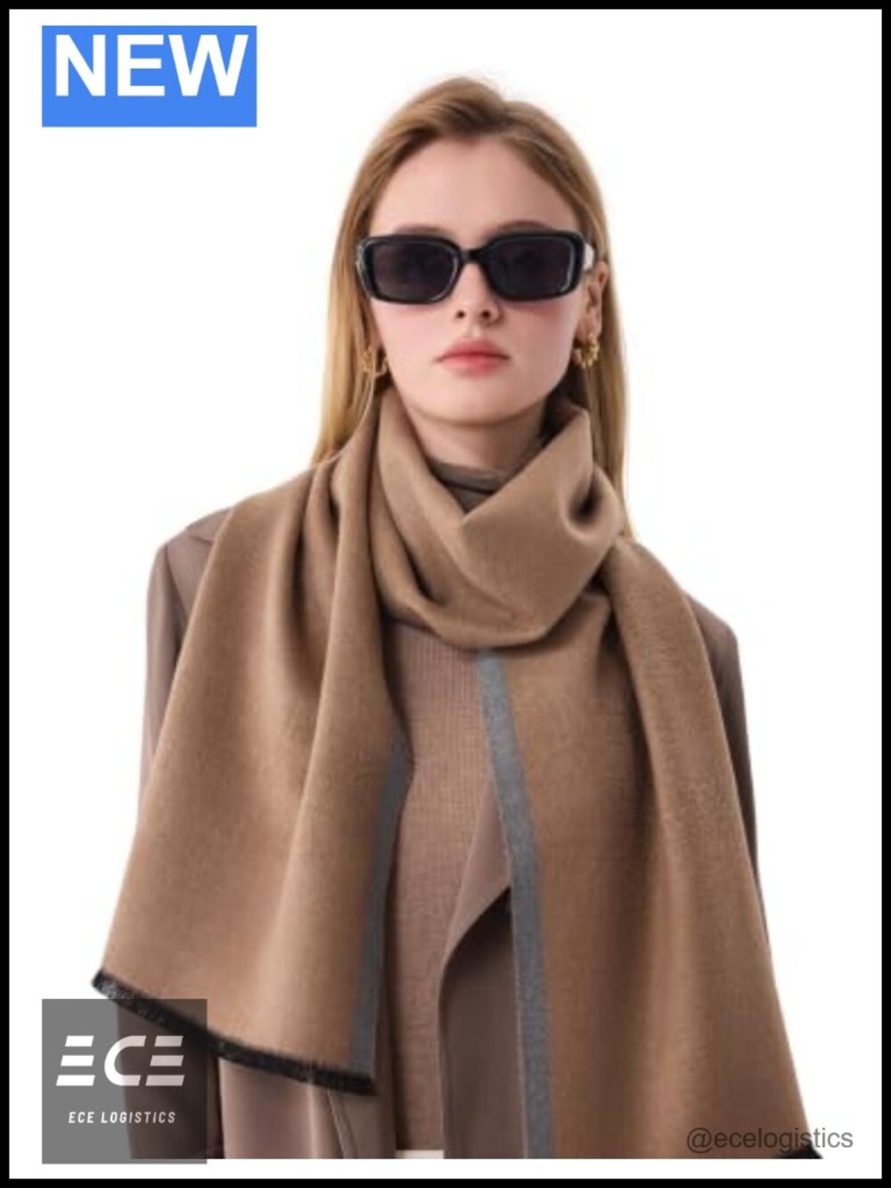 100% Mulberry Silk Scarf 71x12 Jacquard Reversible Women Wrap Shawl